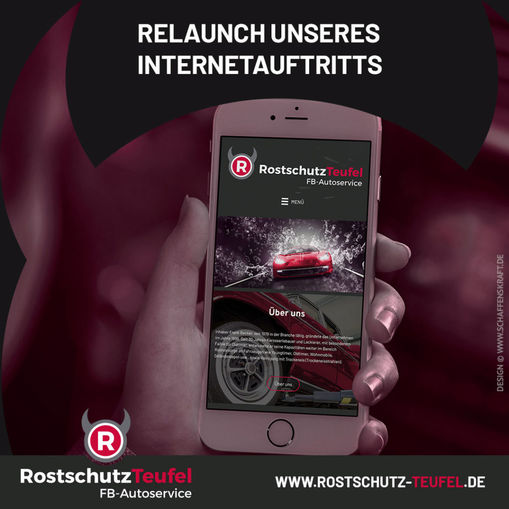 Relaunch unseres Internet­­auftritts